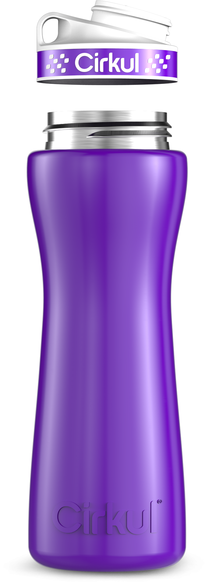 Custom 22oz. Stainless Steel Bottle & Comfort Grip Lid C39S