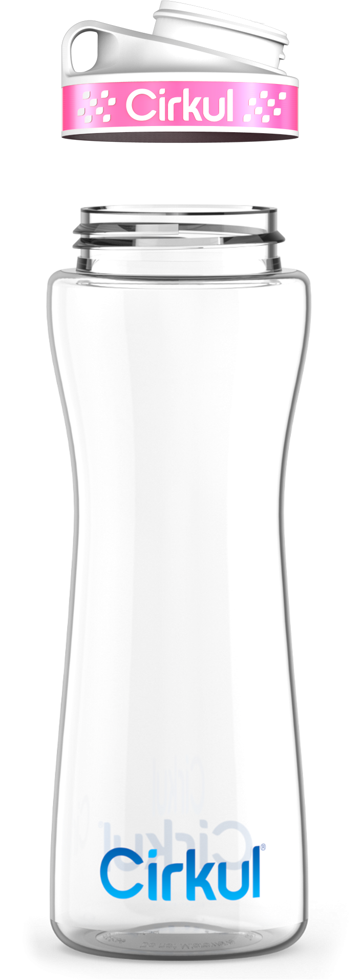 Custom 22oz. Plastic Bottle & Comfort Grip Lid 3BAF